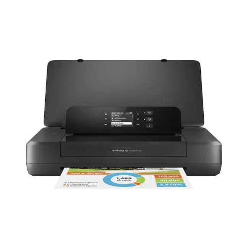 HP OfficeJet 200 Portable Wireless Mobile Inkjet Printer, Black