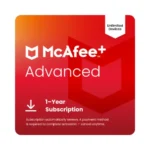 McAfee+ Advanced Antivirus for Unlimited Devices, 1 Year